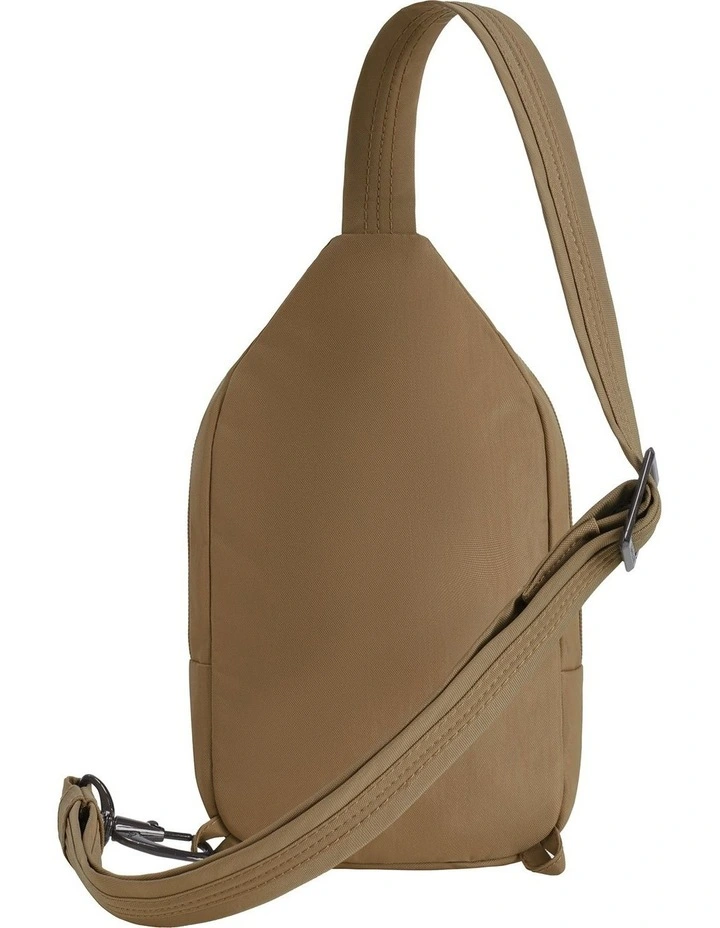 Runways Anti-Theft Small Sling Bag in Latte image 2