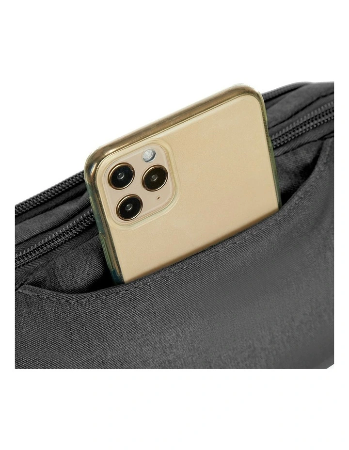 Metro Anti-Theft Waist Pack in Grey Heather image 5