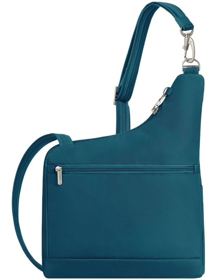 Classic Anti-Theft Crossbody Bag in Teal image 2