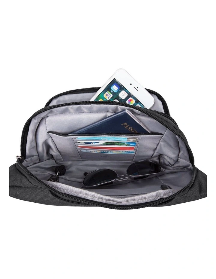 Metro Anti-Theft Waist Pack in Black image 4