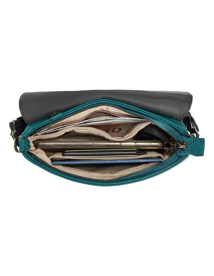 Addison Anti-Theft Covertible Belt Bag in Evergreen image 4
