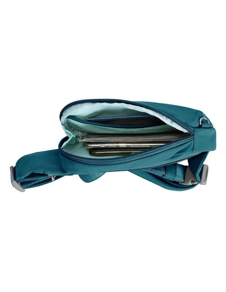 Roam Anti-Theft Compact Sling Bag in Capri Blue image 4