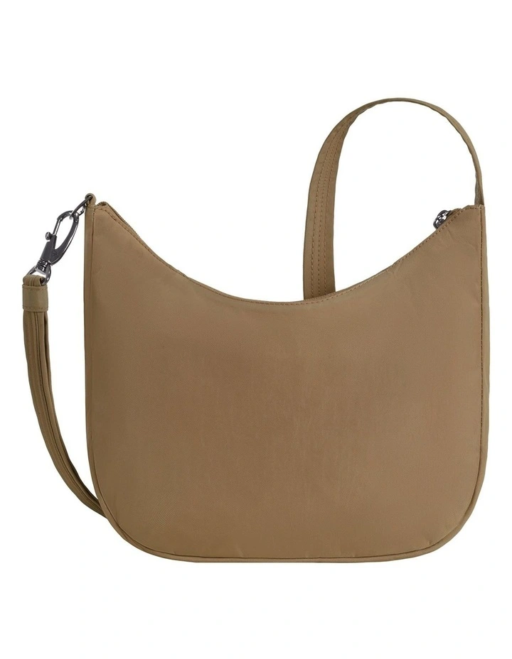 Runways Anti-Theft Medium Crossbody Bag in Latte image 2