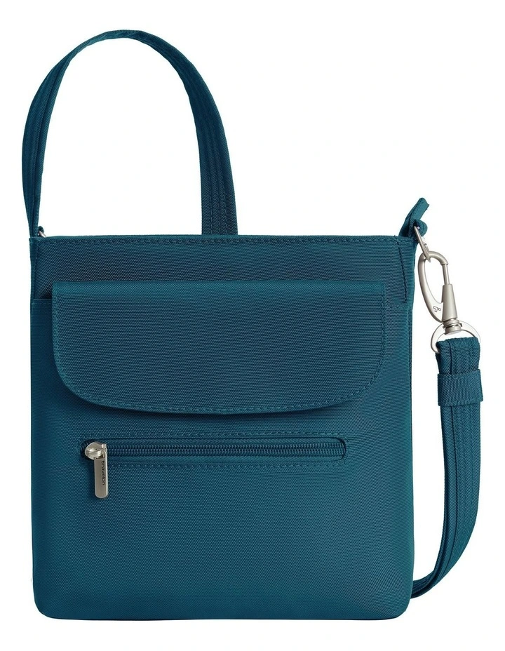 Classic Anti-Theft Mini Shoulder Bag in Teal image 1