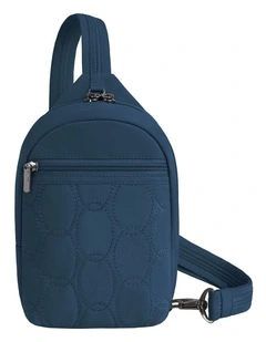Runways Anti-Theft Small Sling Bag in Ocean
