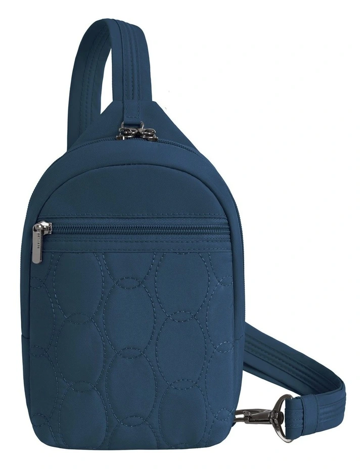 Runways Anti-Theft Small Sling Bag in Ocean image 1