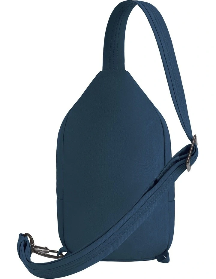 Runways Anti-Theft Small Sling Bag in Ocean image 2