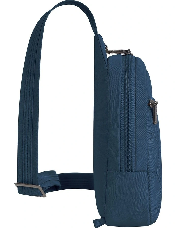 Runways Anti-Theft Small Sling Bag in Ocean image 3