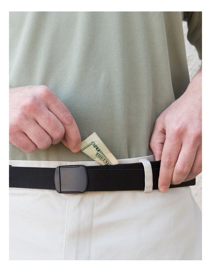 Security Friendly Money Belt X-Large in Black image 4