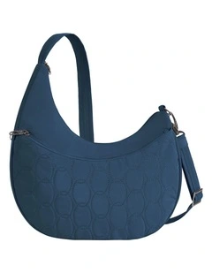 Runways Anti-Theft Asymmetric Hobo Bag in Ocean