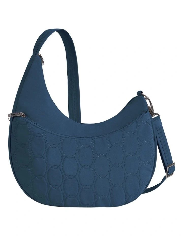 Runways Anti-Theft Asymmetric Hobo Bag in Ocean image 1