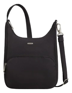 Classic Anti-Theft Essential Messenger Bag in Black