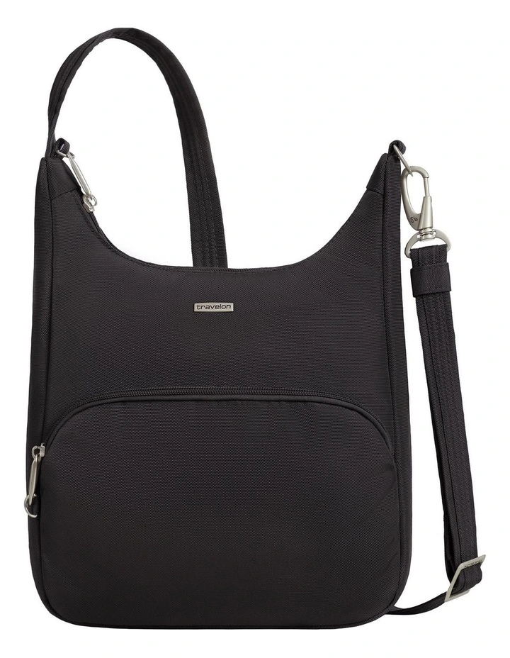 Classic Anti-Theft Essential Messenger Bag in Black image 1