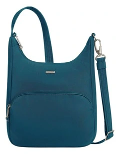 Classic Anti-Theft Essential Messenger Bag in Teal