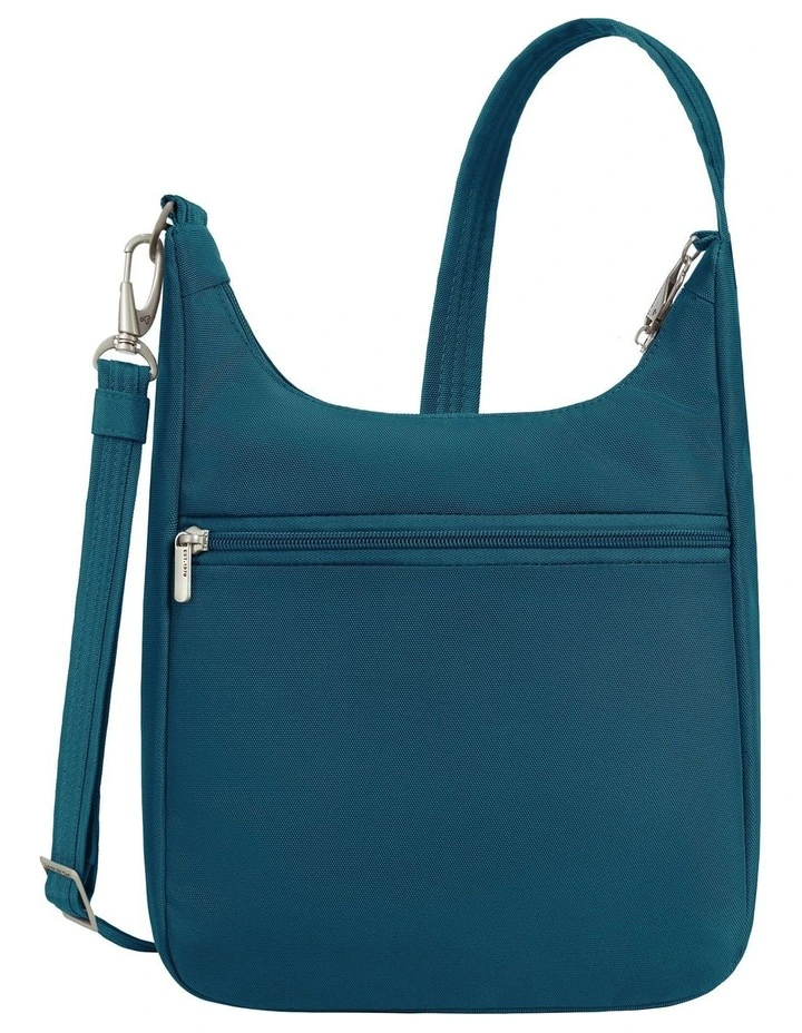 Classic Anti-Theft Essential Messenger Bag in Teal image 2