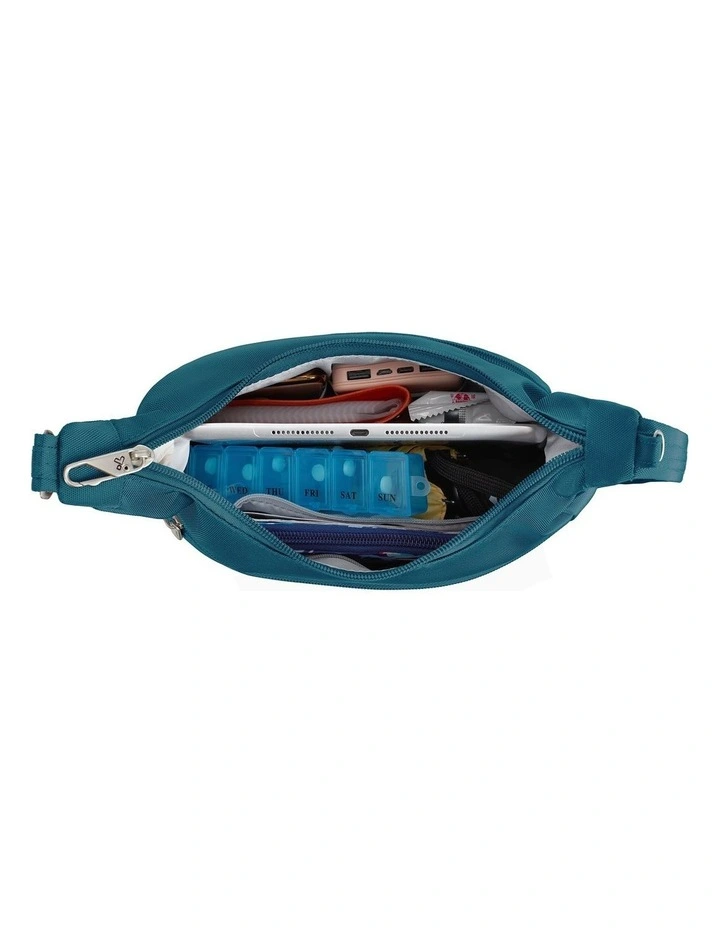 Classic Anti-Theft Essential Messenger Bag in Teal image 4