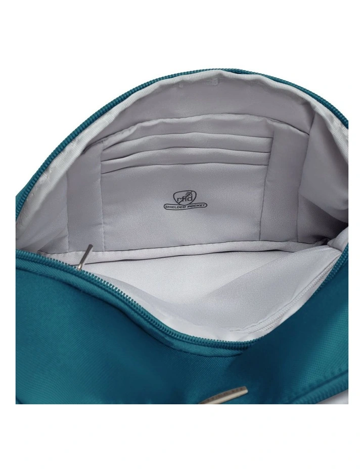 Classic Anti-Theft Essential Messenger Bag in Teal image 5