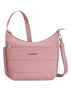 Roam Anti-Theft Medium Crossbody Bag in Desert Pink