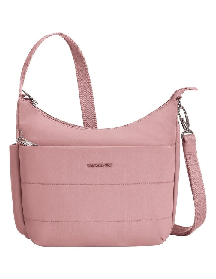 Roam Anti-Theft Medium Crossbody Bag in Desert Pink image 1