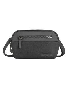 Metro Anti-Theft Convertible Small Crossbody Bag in Gray Heather