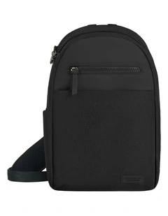 Metro Anti-Theft Tablet Sling Bag in Black