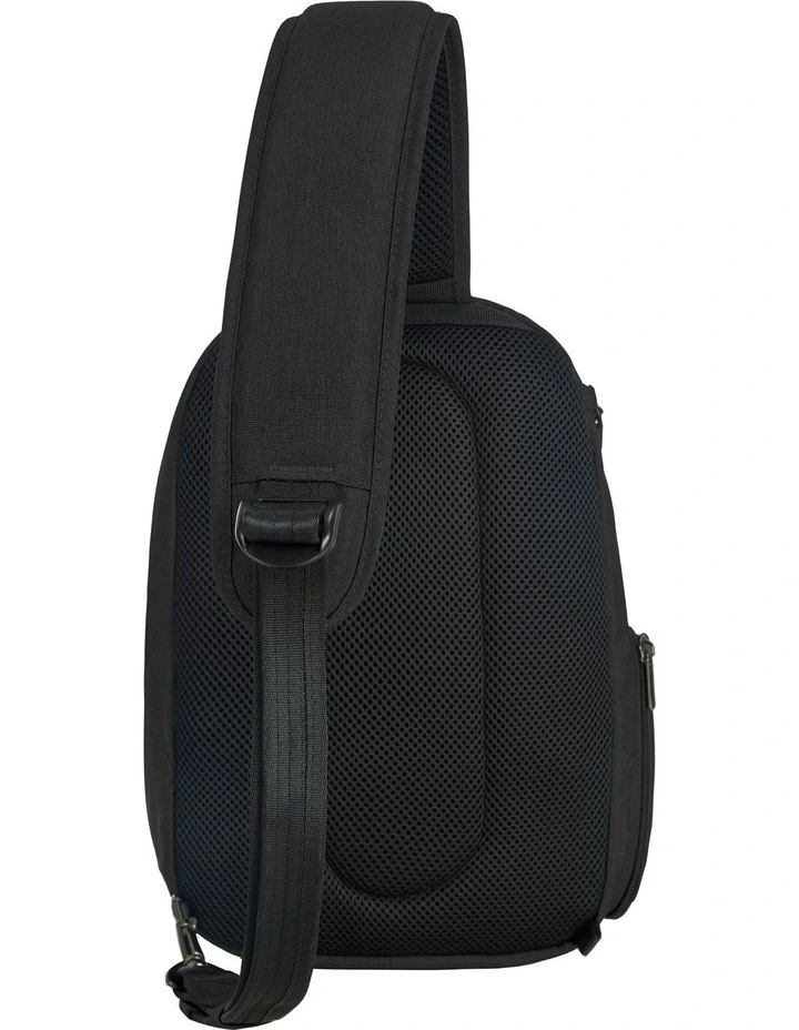 Metro Anti-Theft Tablet Sling Bag in Black image 2