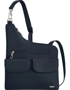 Classic Anti-Theft Crossbody Bag in Midnight