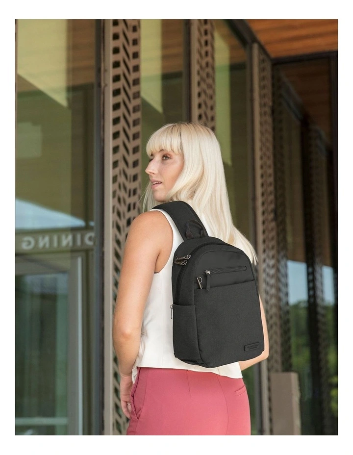 Metro Anti-Theft Tablet Sling Bag in Gray Heather image 6