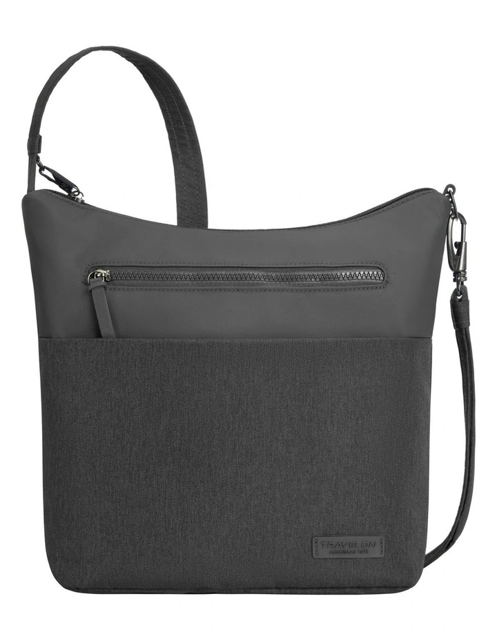 Metro Anti-Theft Crossbody Bag in Gray Heather image 1