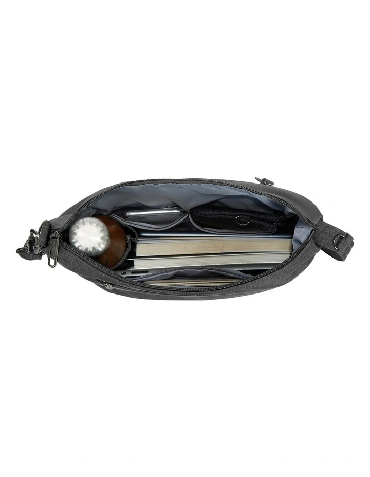 Metro Anti-Theft Crossbody Bag in Gray Heather image 4