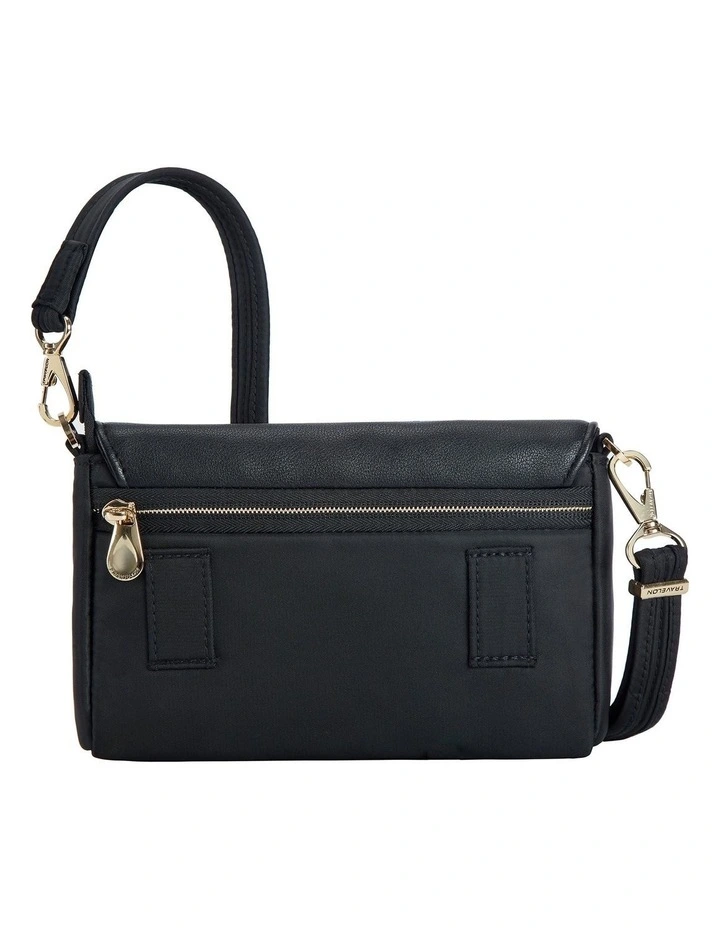Addison Anti-Theft Covertible Belt Bag in Black image 2