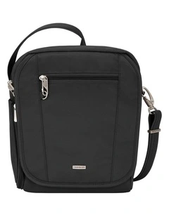 Classic Anti-Theft Tablet Medium Tour Bag in Black
