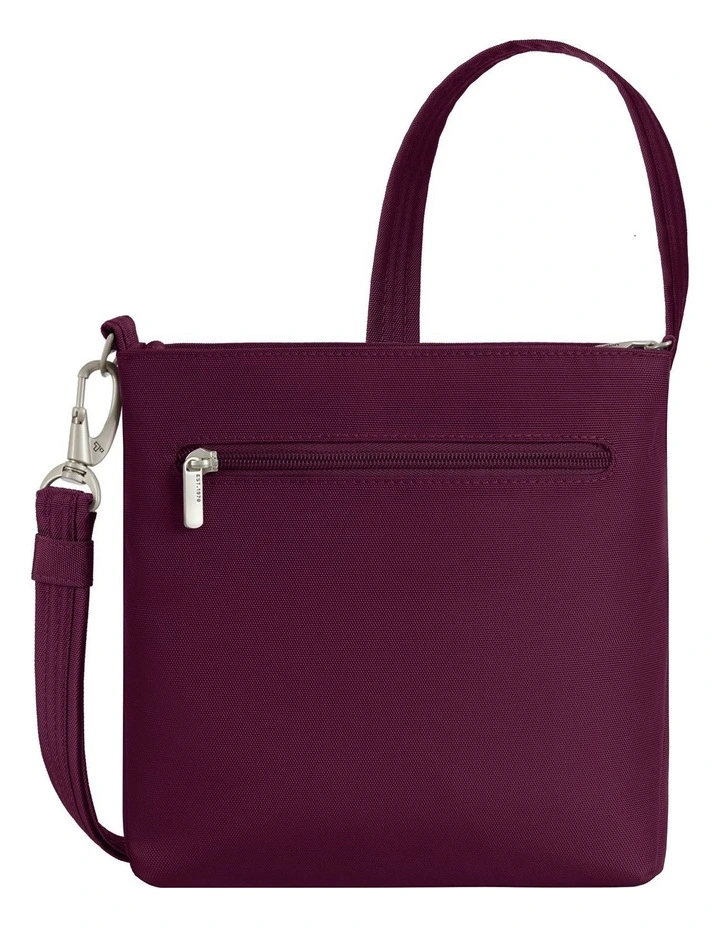 Classic Anti-Theft Mini Shoulder Bag in Burgundy image 2