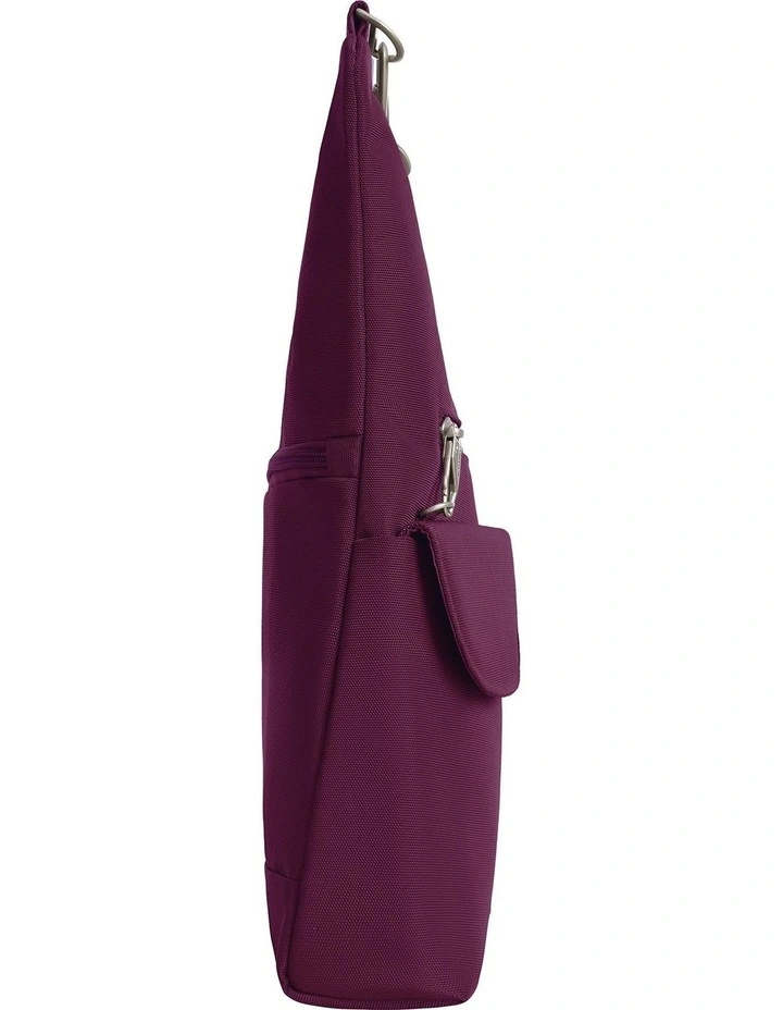 Classic Anti-Theft Crossbody Bag in Burgundy image 5
