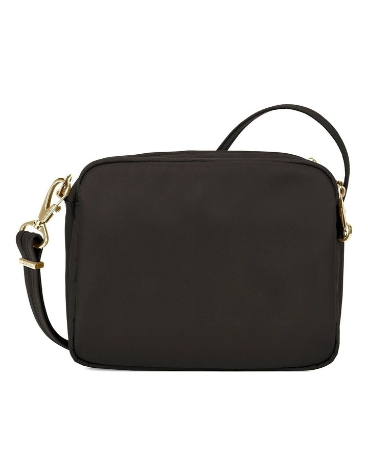 Addison Anti-Theft Small Crossbody Bag in Black image 2