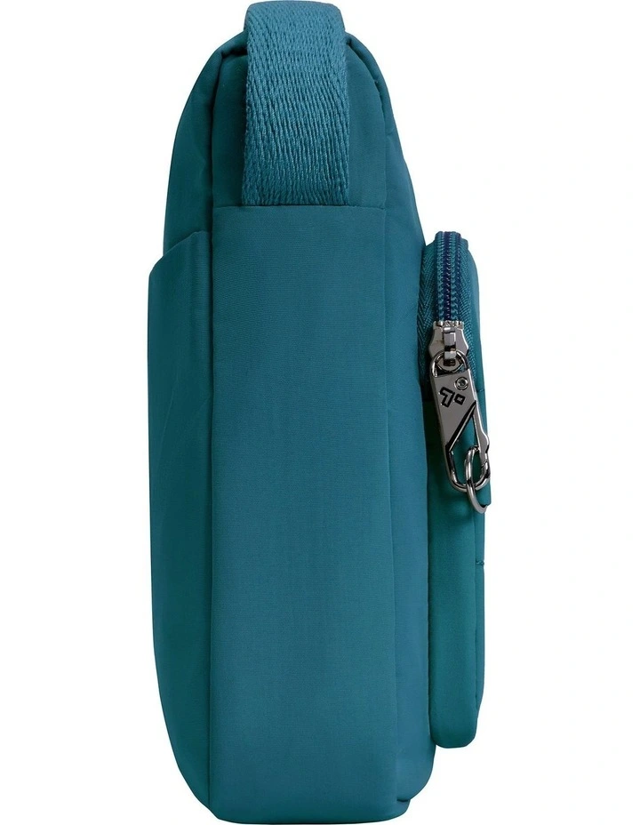 Roam Anti-Theft East/West Crossbody Bag in Capri Blue image 3