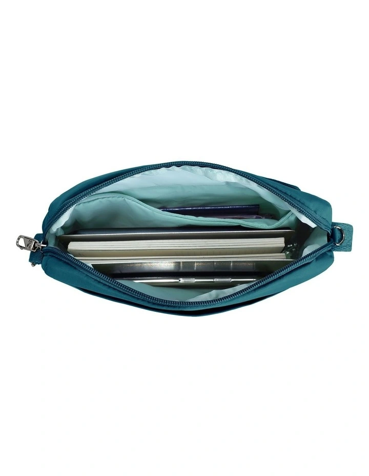 Roam Anti-Theft East/West Crossbody Bag in Capri Blue image 4
