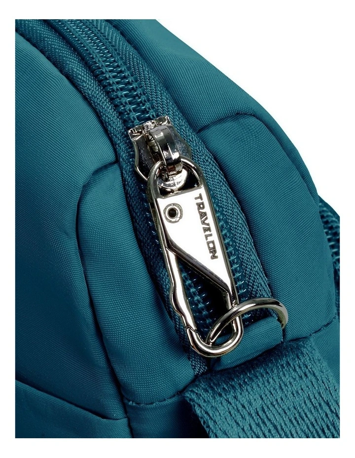 Roam Anti-Theft East/West Crossbody Bag in Capri Blue image 5