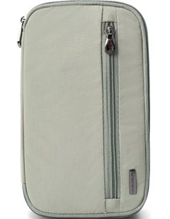RFID Blocking Family Passport Wallet in Moss