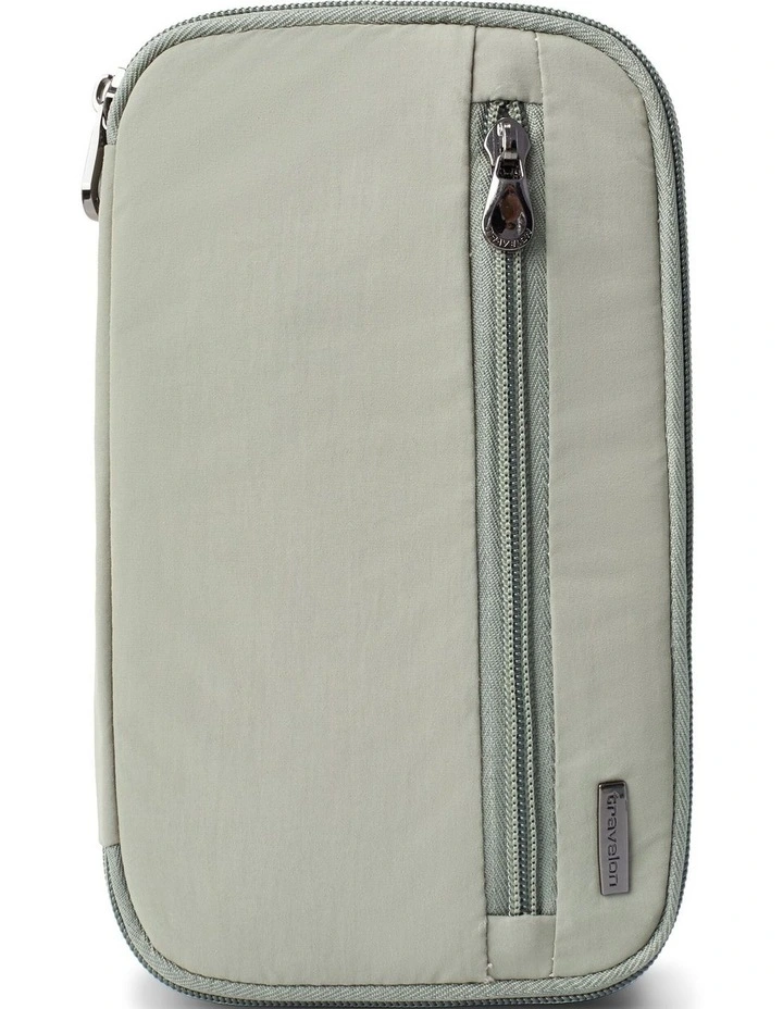 RFID Blocking Family Passport Wallet in Moss image 1