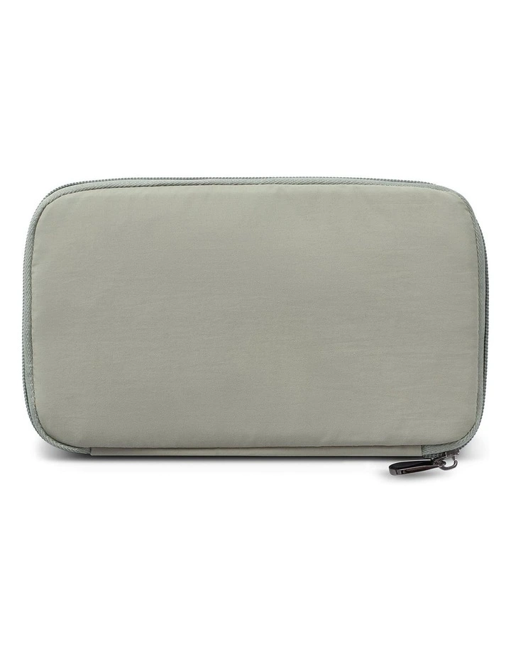 RFID Blocking Family Passport Wallet in Moss image 2