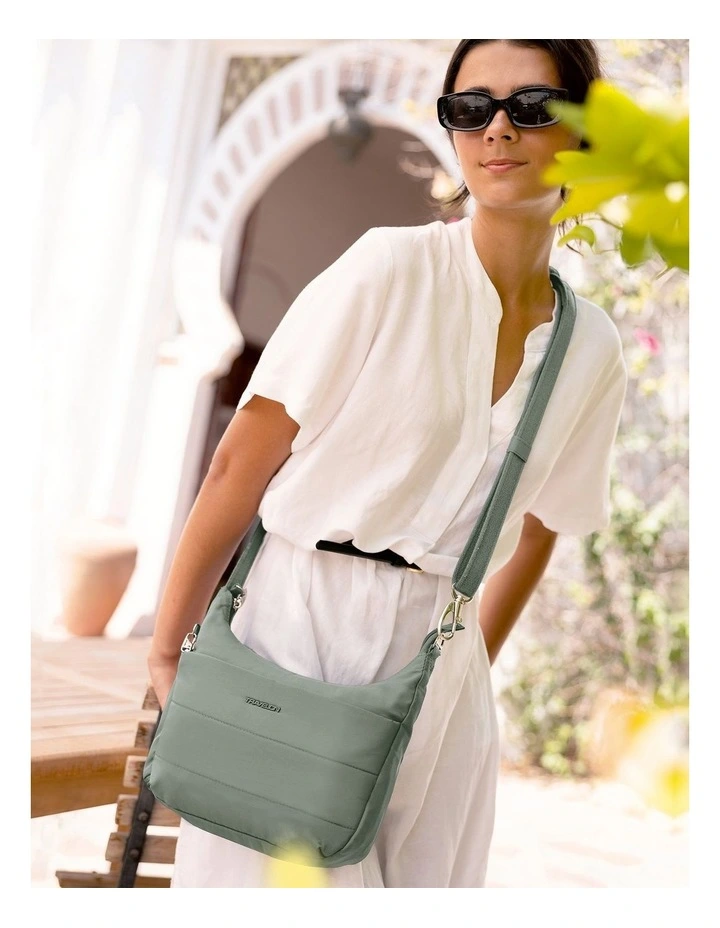 Roam Anti-Theft Medium Crossbody Bag in Moss image 6