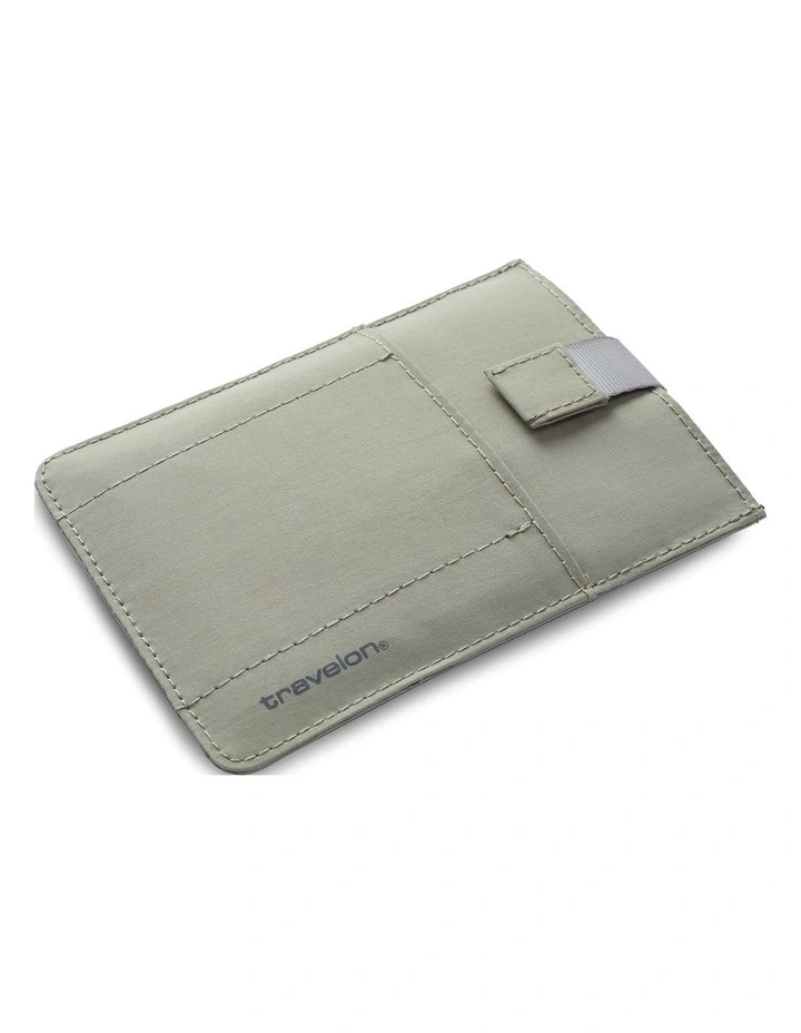 RFID Blocking Pull-Up Passport Holder in Moss image 2