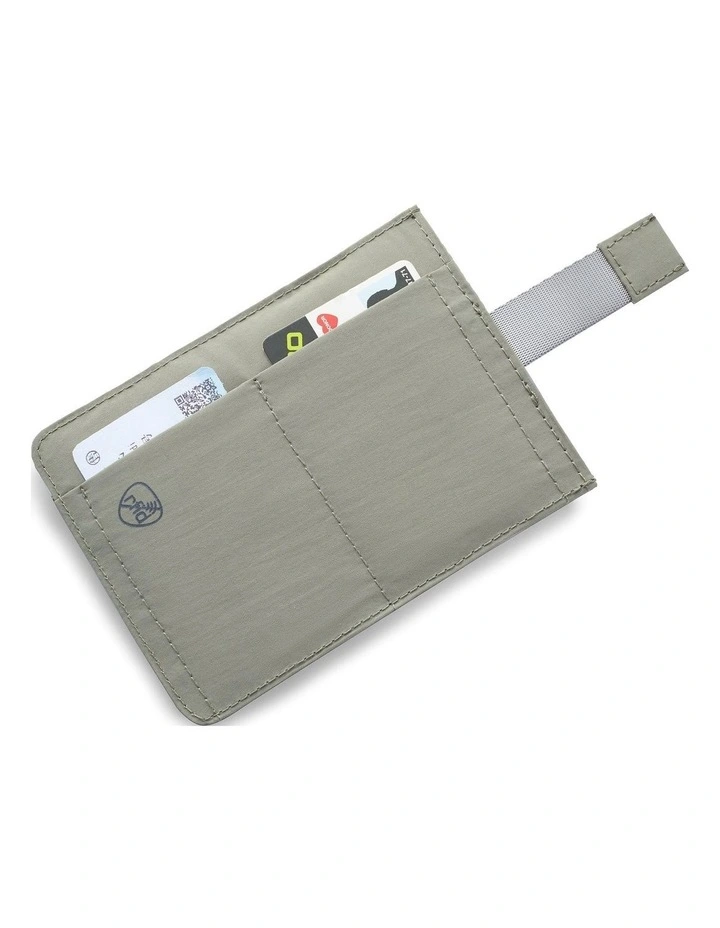 RFID Blocking Pull-Up Passport Holder in Moss image 3