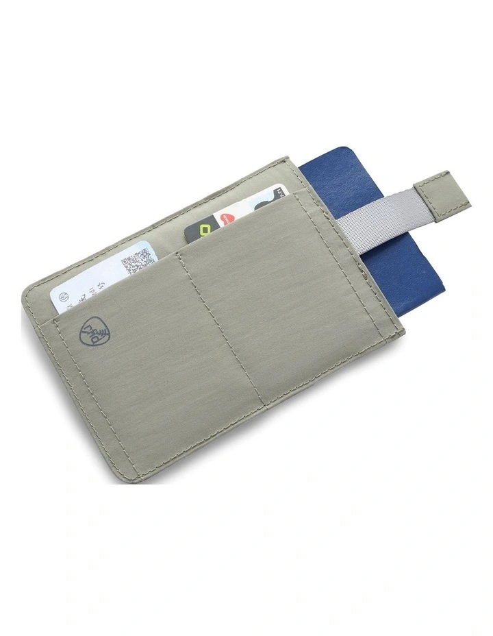 RFID Blocking Pull-Up Passport Holder in Moss image 4