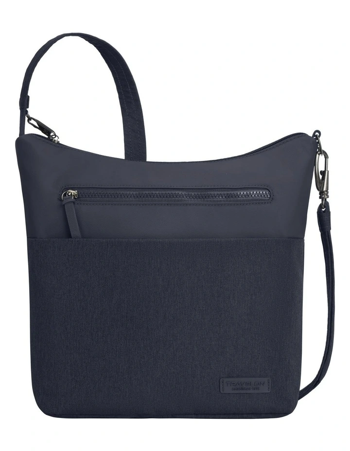 Metro Anti-Theft Crossbody Bag in Navy Heather image 1