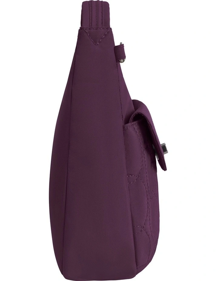 Runways Anti-Theft Medium Crossbody Bag in Plum image 3