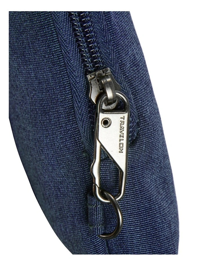 Metro Anti-Theft Stadium Mini Crossbody Bag in Navy Heather image 5