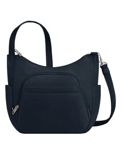 Classic Anti-Theft Crossbody Bucket Bag in Midnight