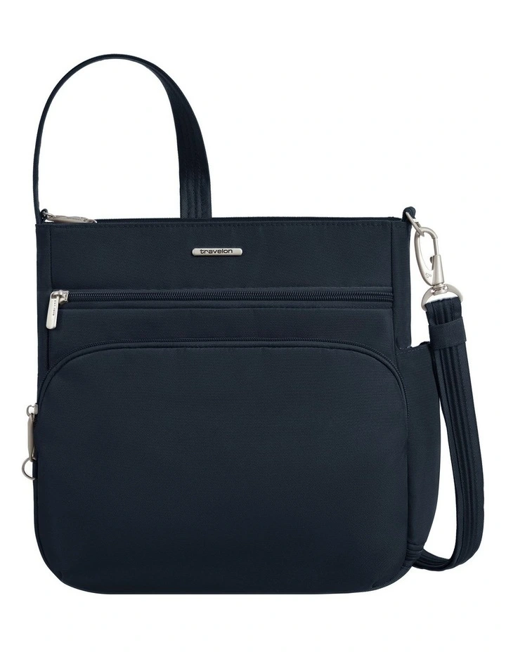 Classic Anti-Theft North/South Crossbody Bag in Midnight image 1